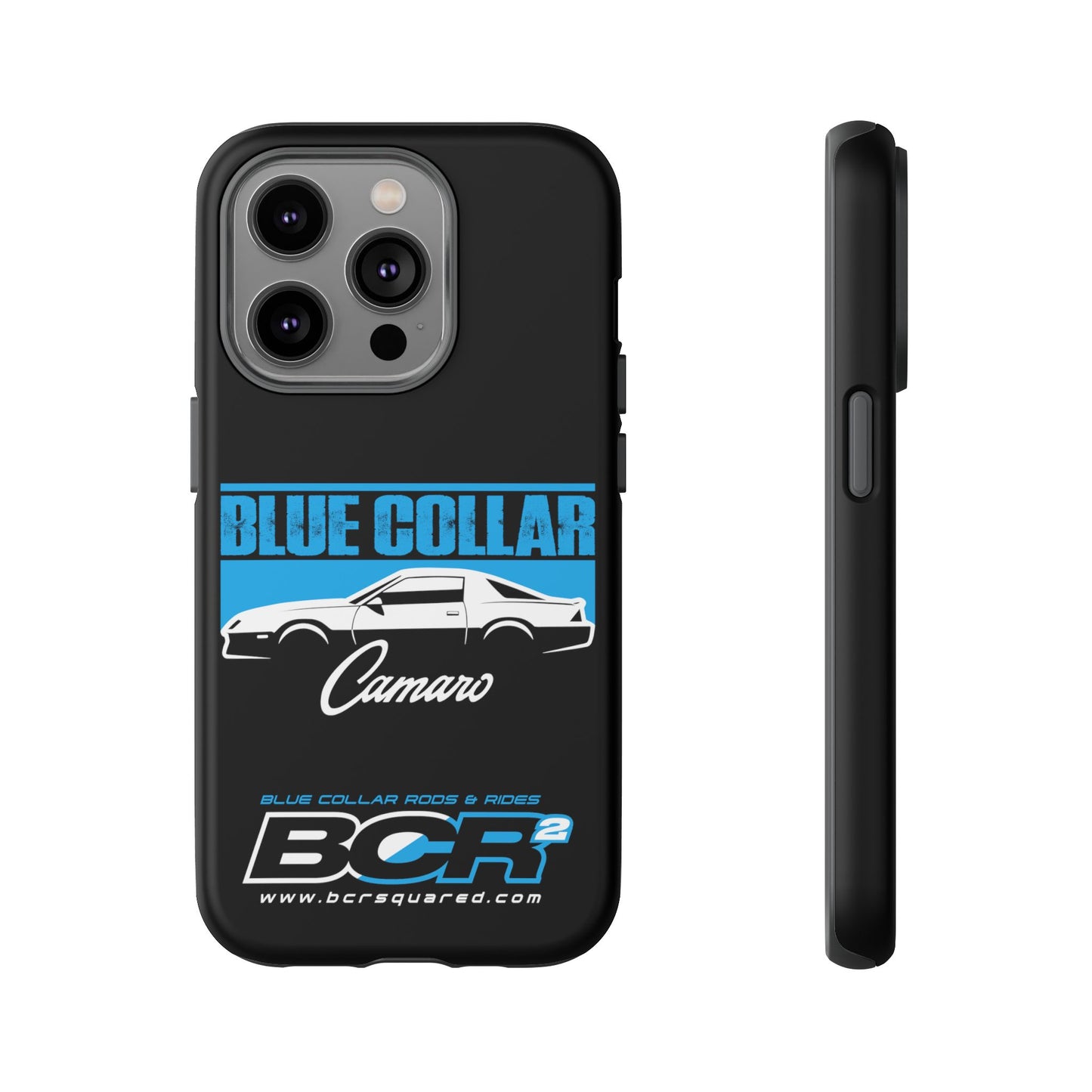 Blue Collar 3rd Gen Camaro Black Phone Cases