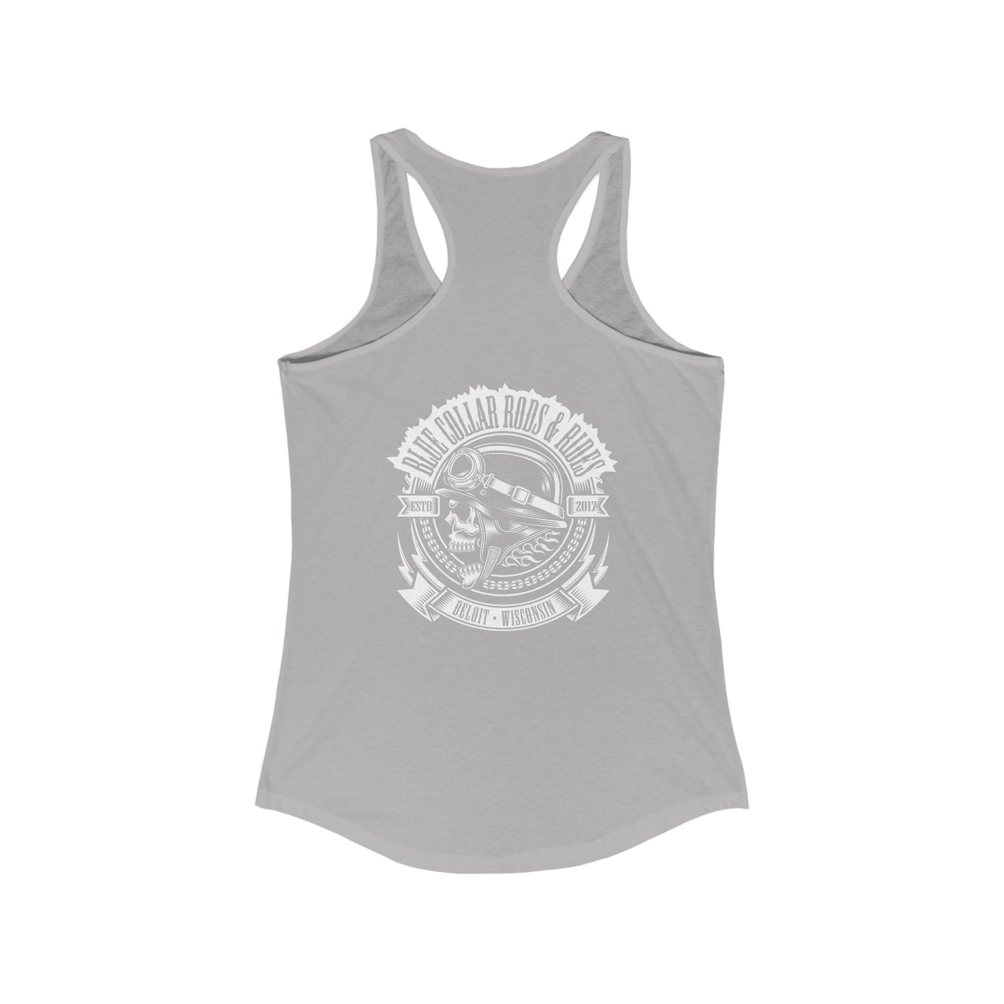 Blue Collar Skull 1 Women's Tank Top