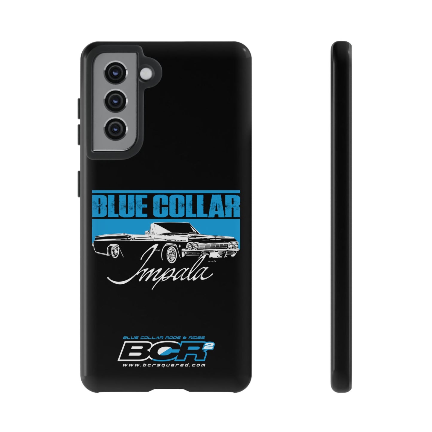 Blue Collar Impala Black Phone Cases