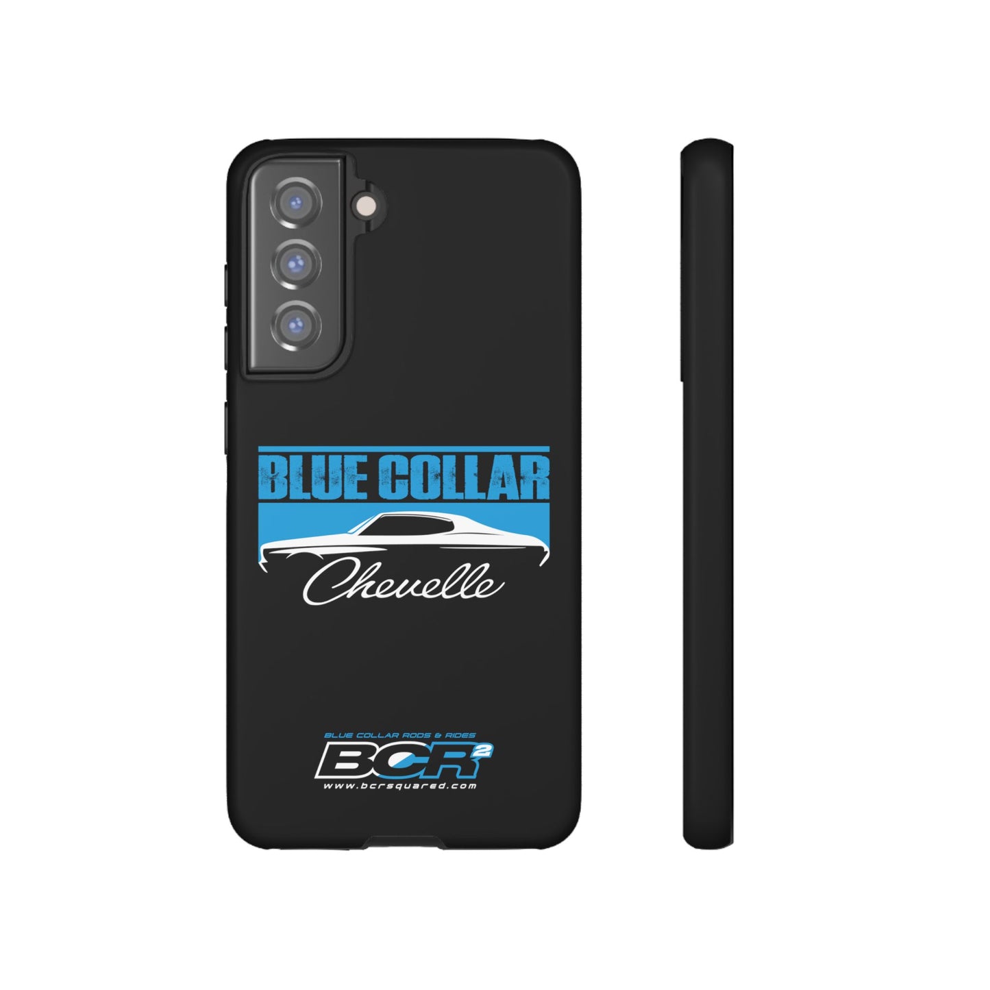 Blue Collar Chevelle Black Phone Case