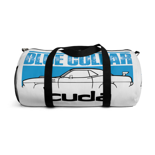 Blue Collar 'Cuda White Duffel Bag