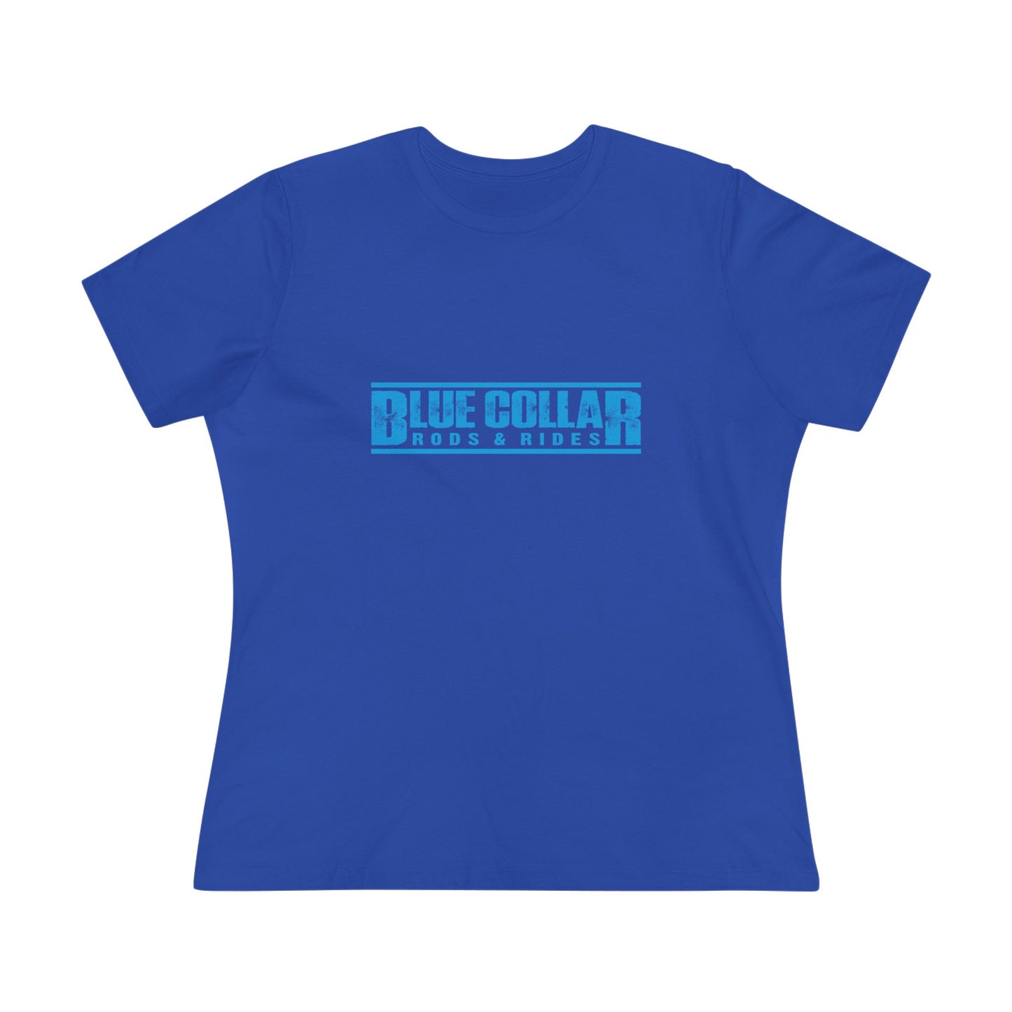 Blue Collar Block Logo Women's Tee