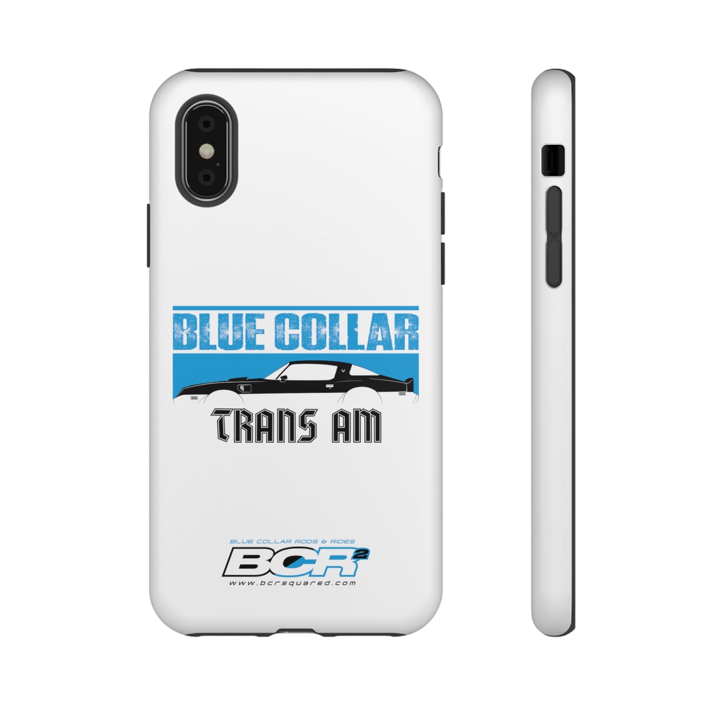 Blue Collar Trans Am White Phone Case