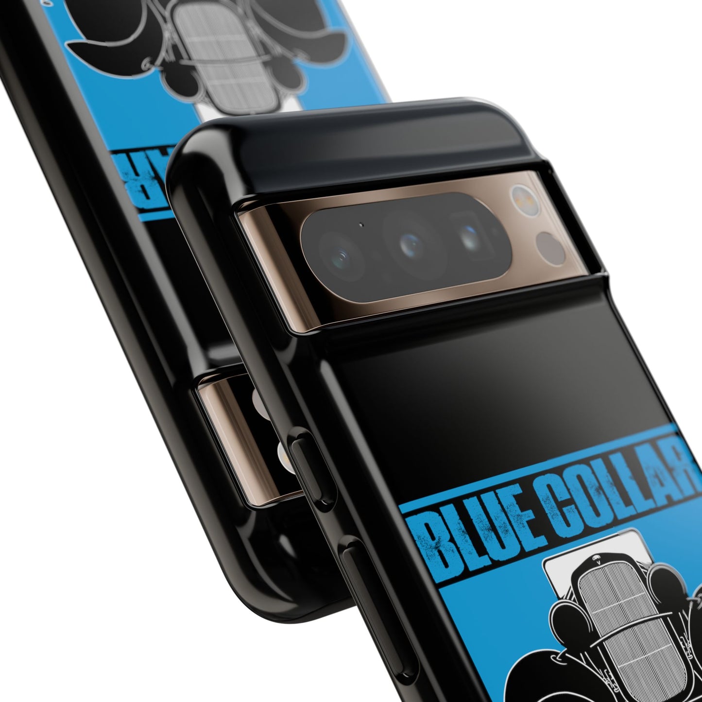 Blue Collar Model A Black Phone Case