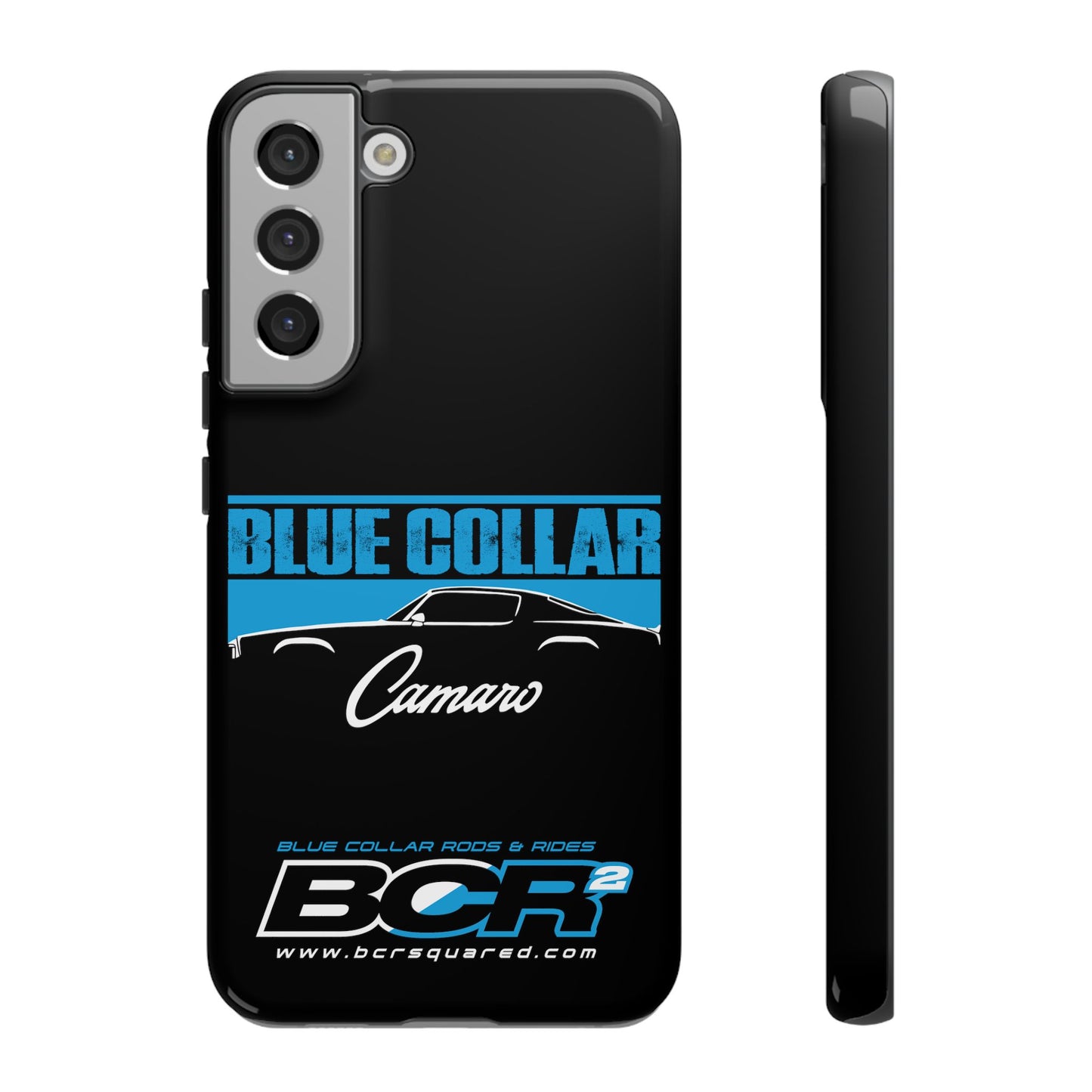 Blue Collar 2nd Gen Camaro Black Phone Cases