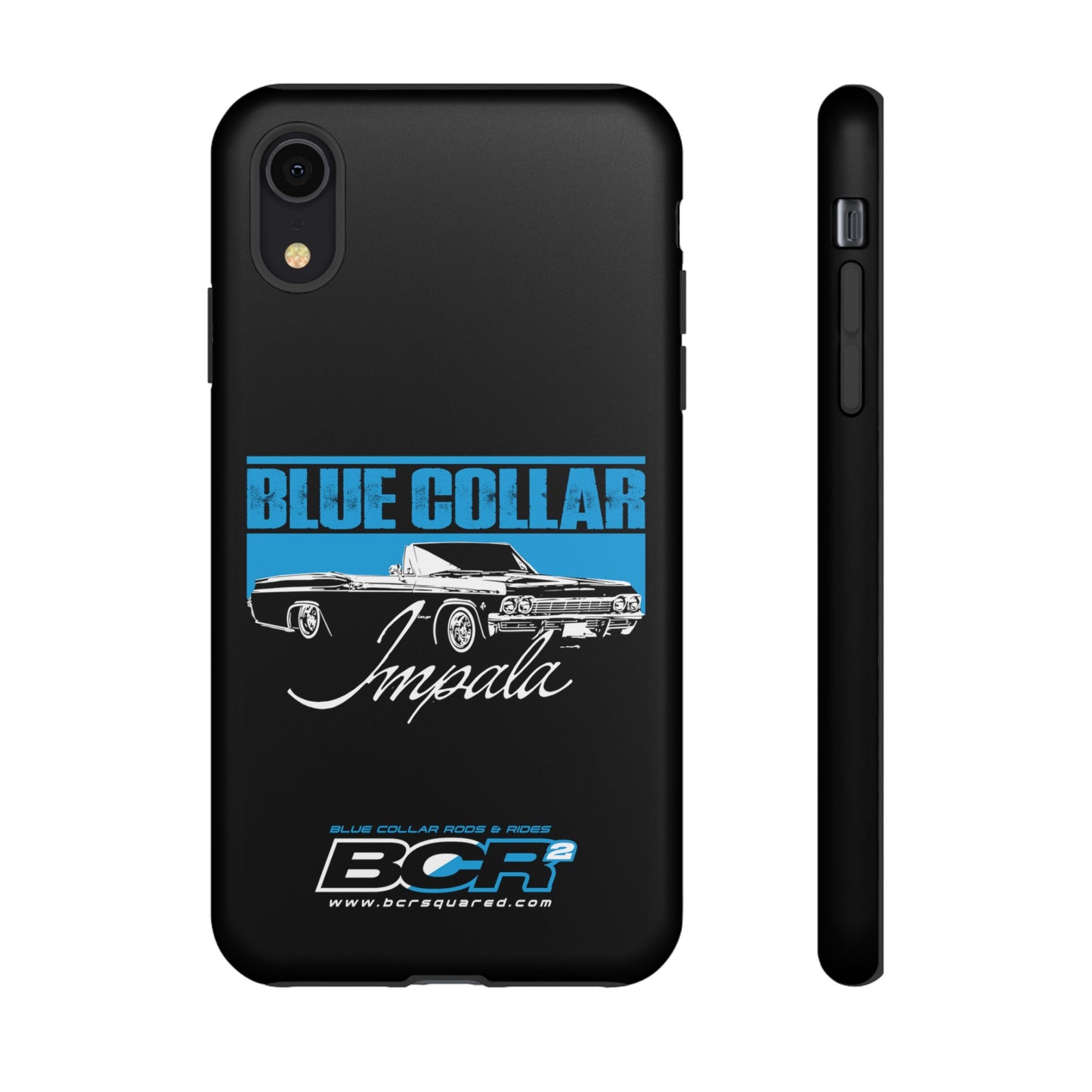 Blue Collar Impala Black Phone Cases