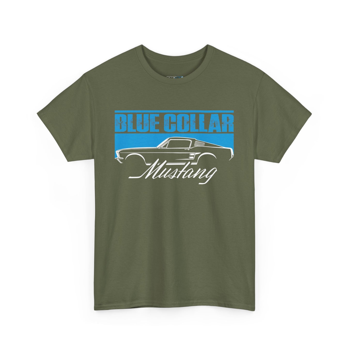 Blue Collar Mustang Tee