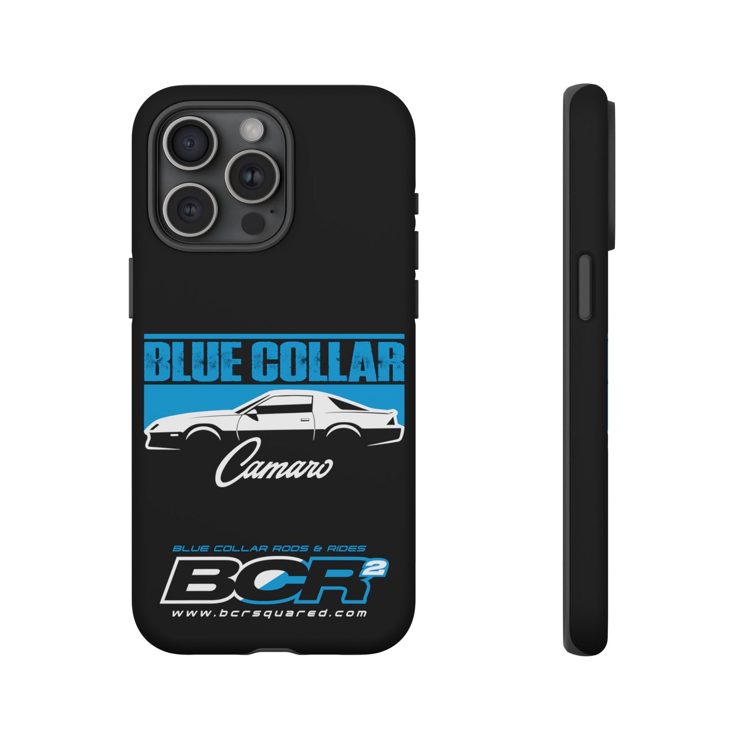 Blue Collar 3rd Gen Camaro Black Phone Cases