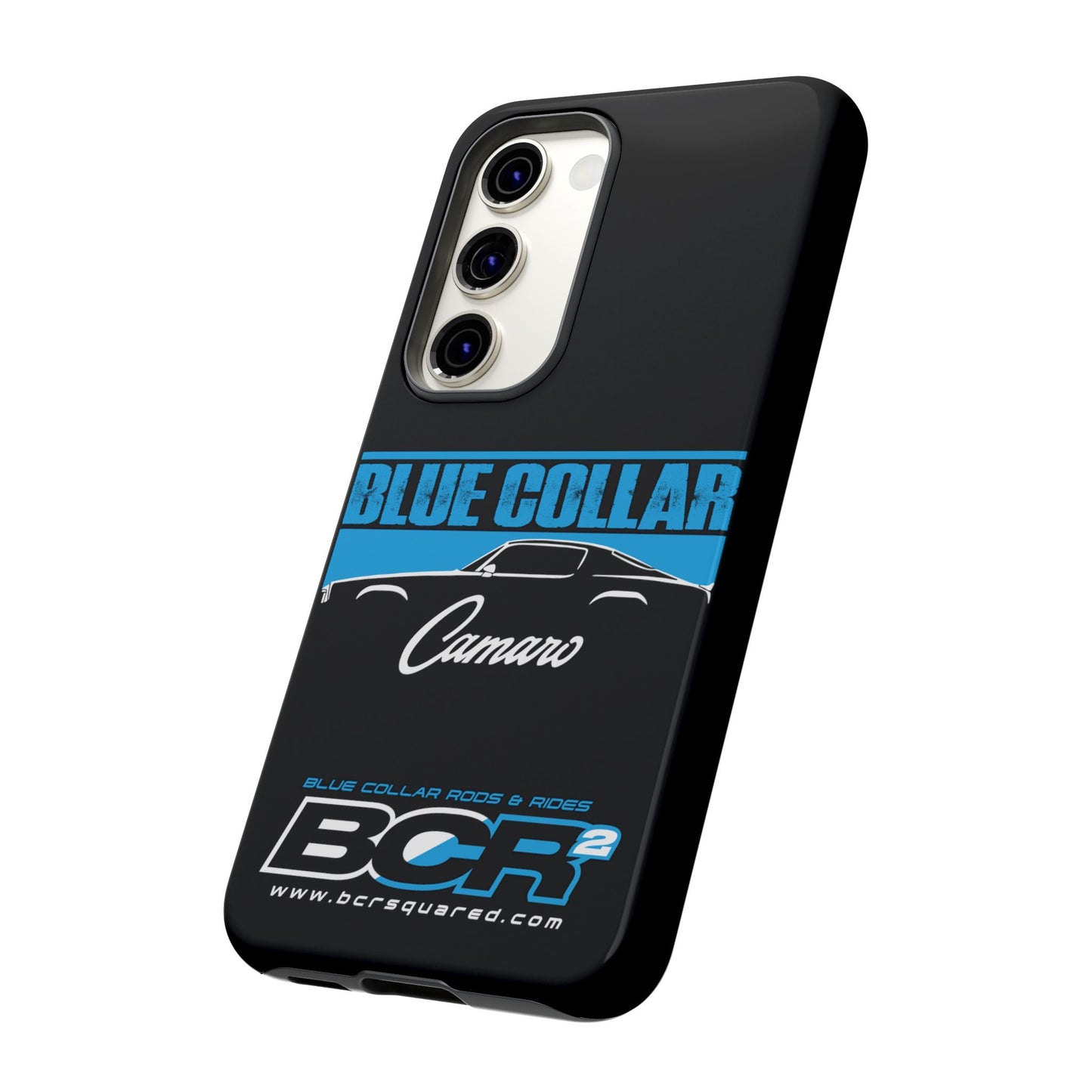 Blue Collar 2nd Gen Camaro Black Phone Cases