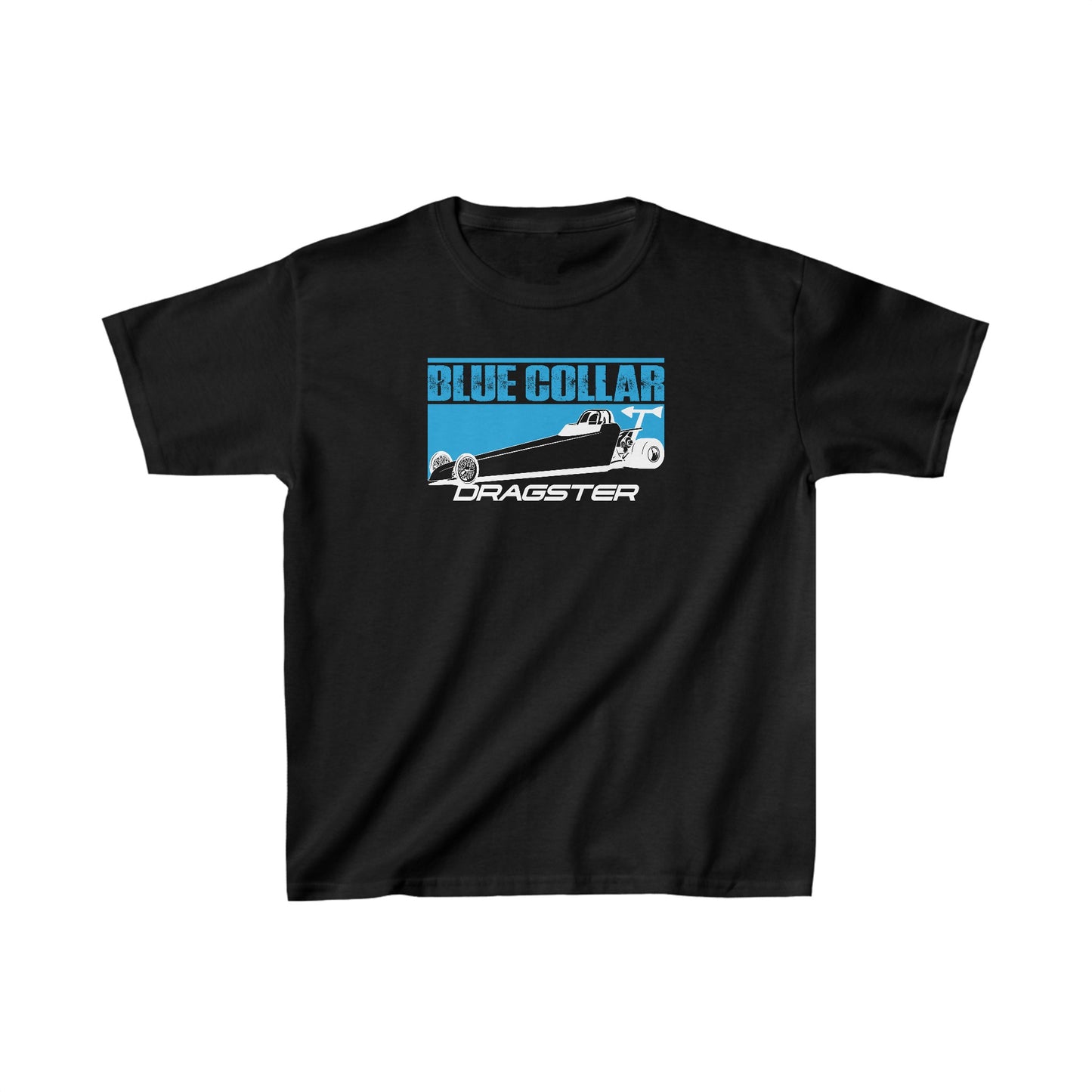 Blue Collar Dragster Kids Tee