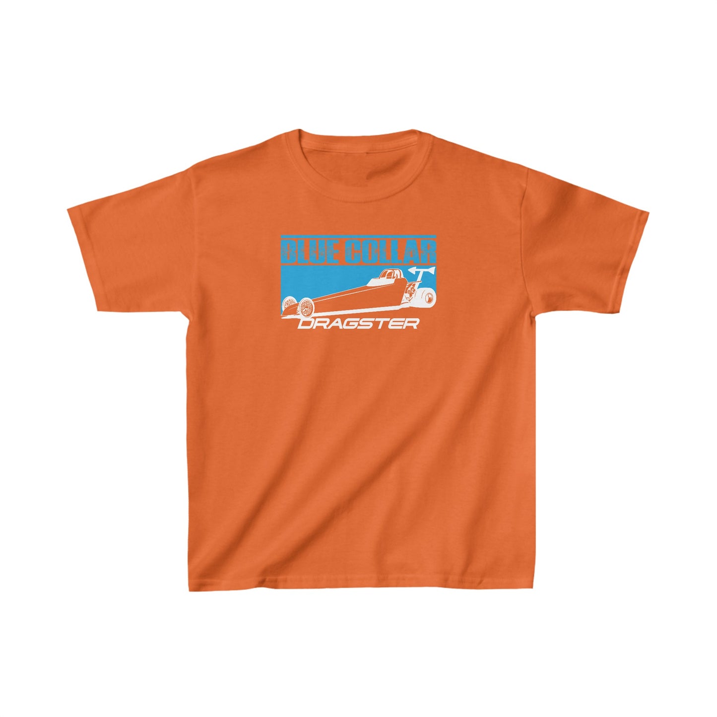 Blue Collar Dragster Kids Tee