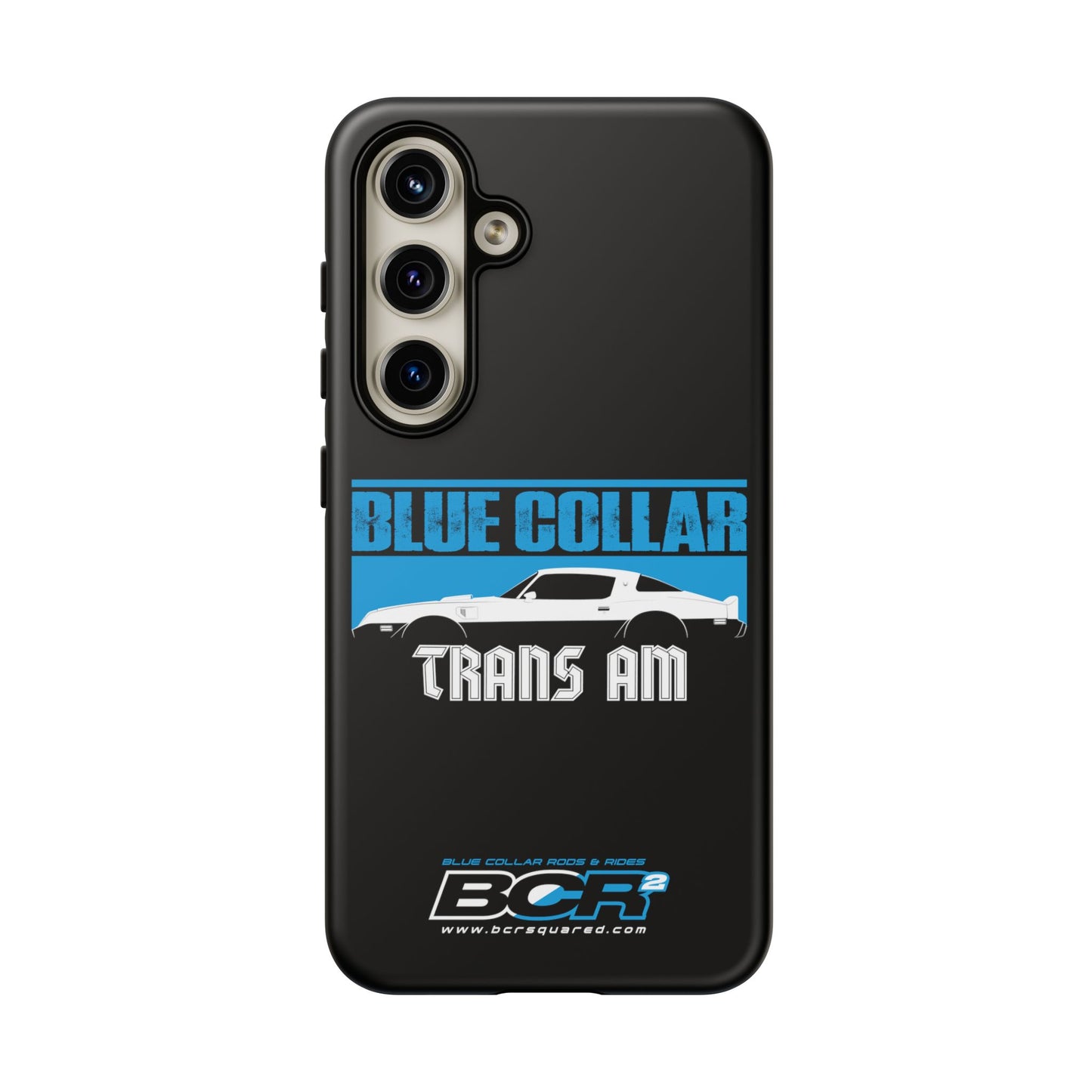 Blue Collar Black Phone Case