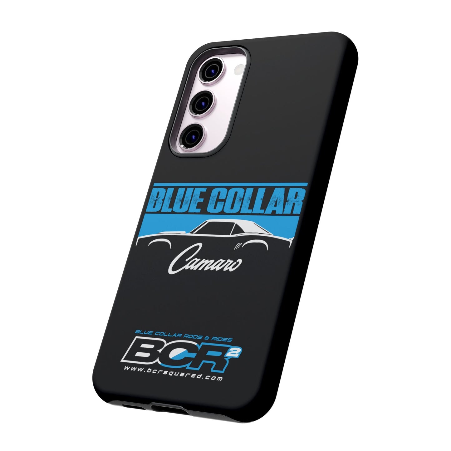 Blue Collar 1st Gen Camaro Black Phone Cases