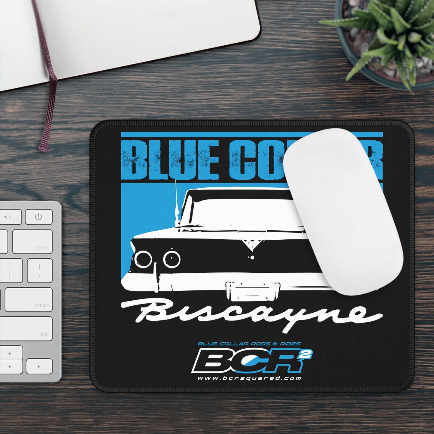 Blue Collar Biscayne Mouse Pad