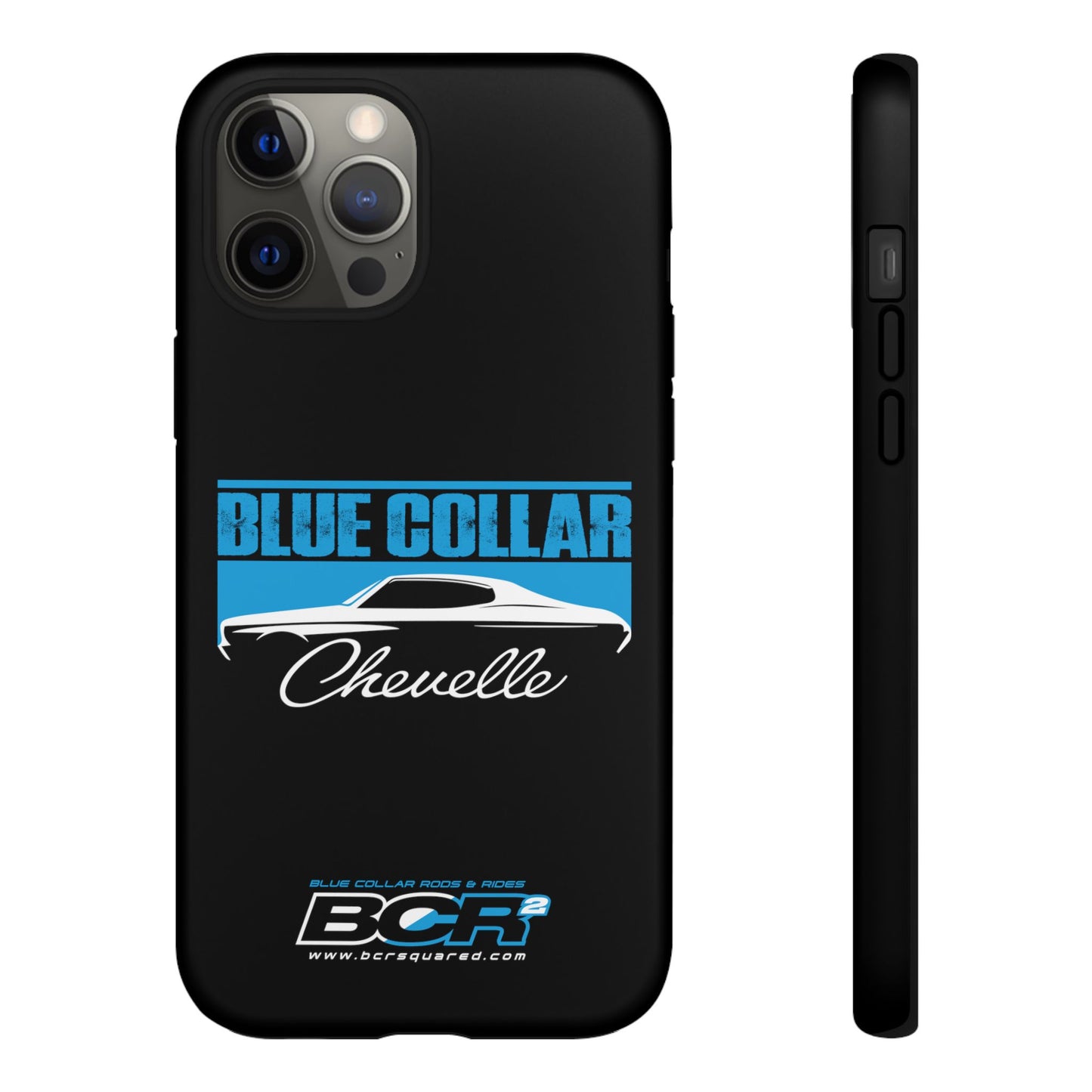 Blue Collar Chevelle Black Phone Case