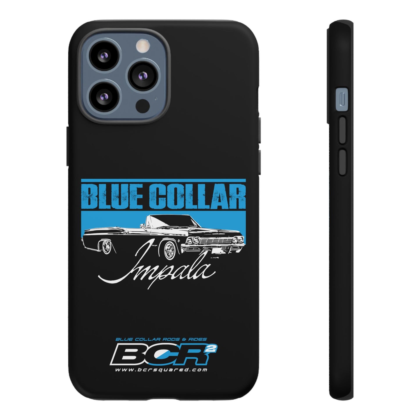 Blue Collar Impala Black Phone Cases