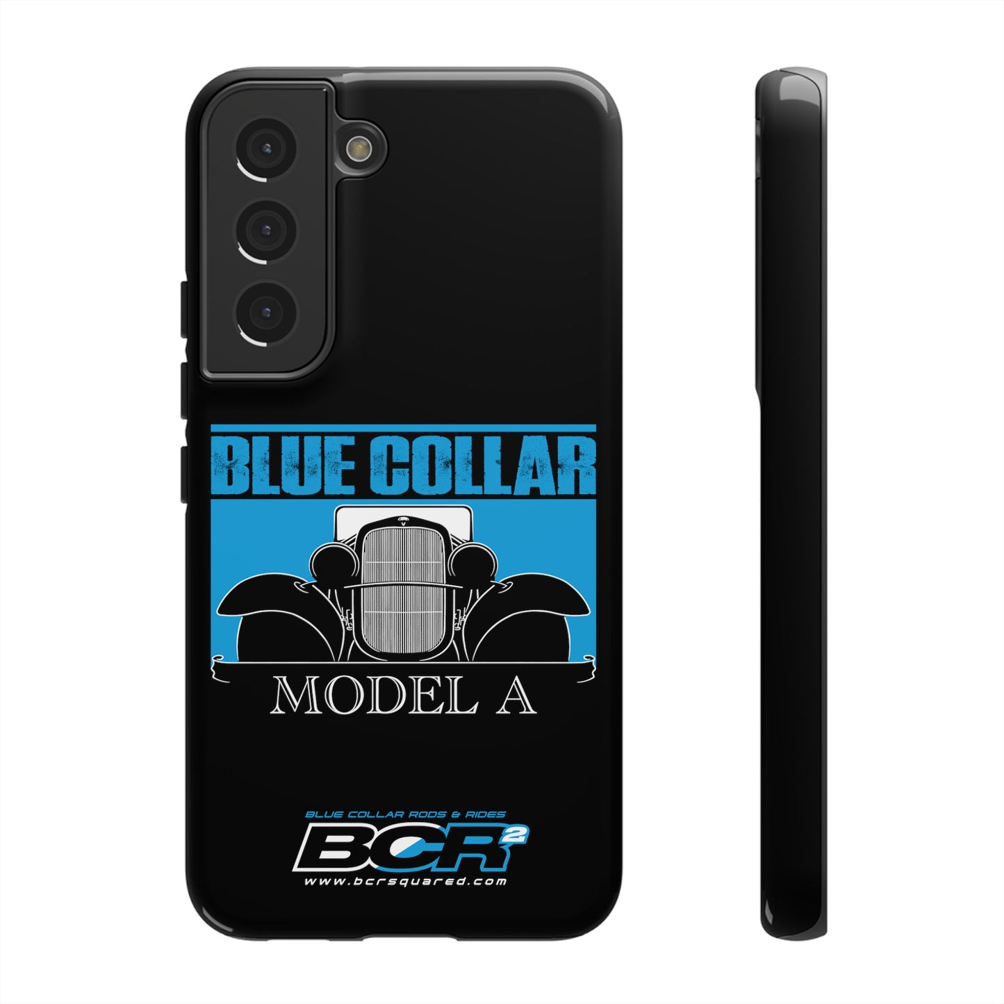 Blue Collar Model A Black Phone Case