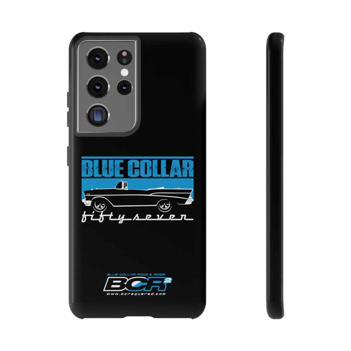 Blue Collar Fifty Seven Black Phone Case