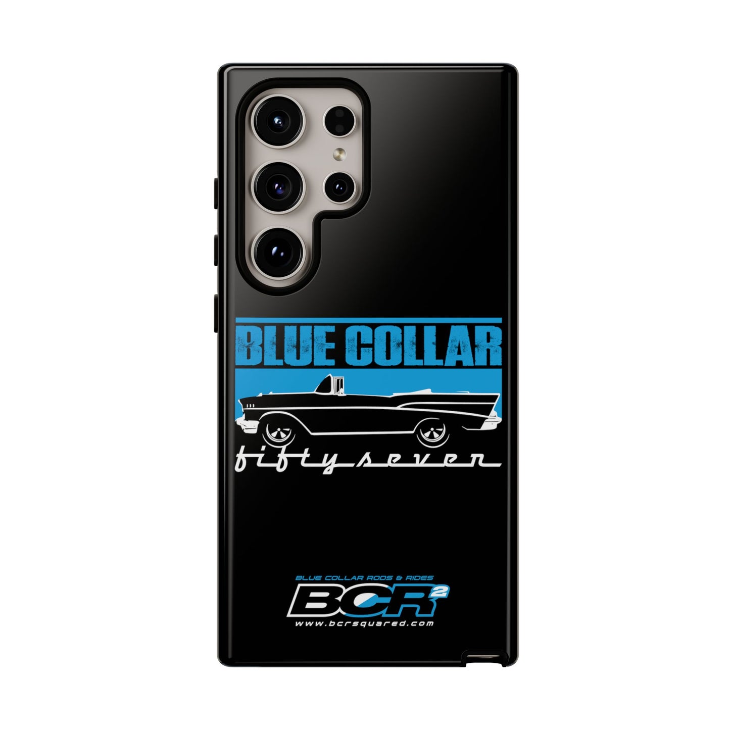 Blue Collar Fifty Seven Black Phone Case