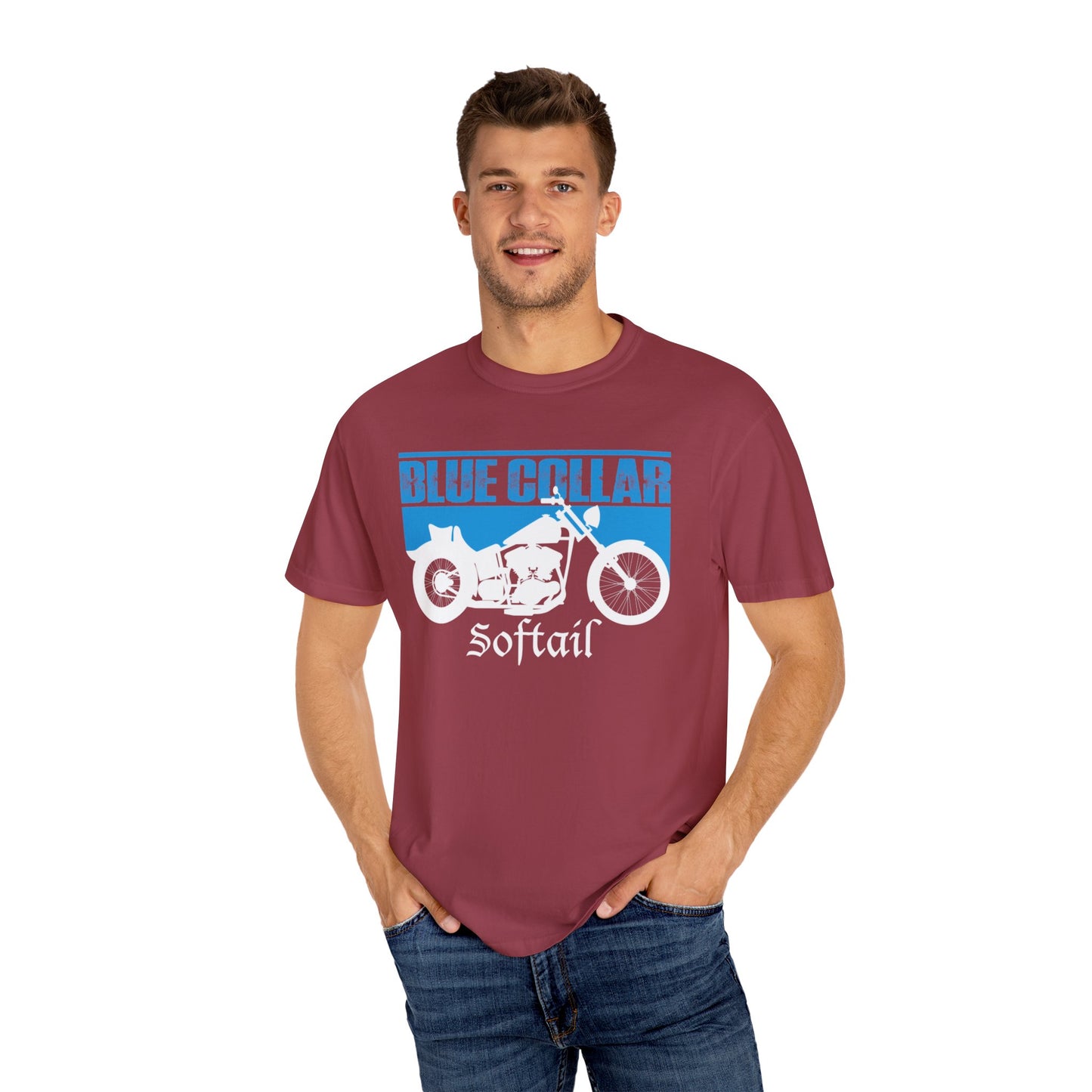 Blue Collar Softail Tee