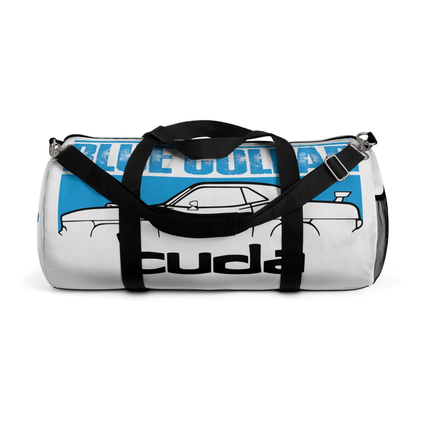 Blue Collar 'Cuda White Duffel Bag