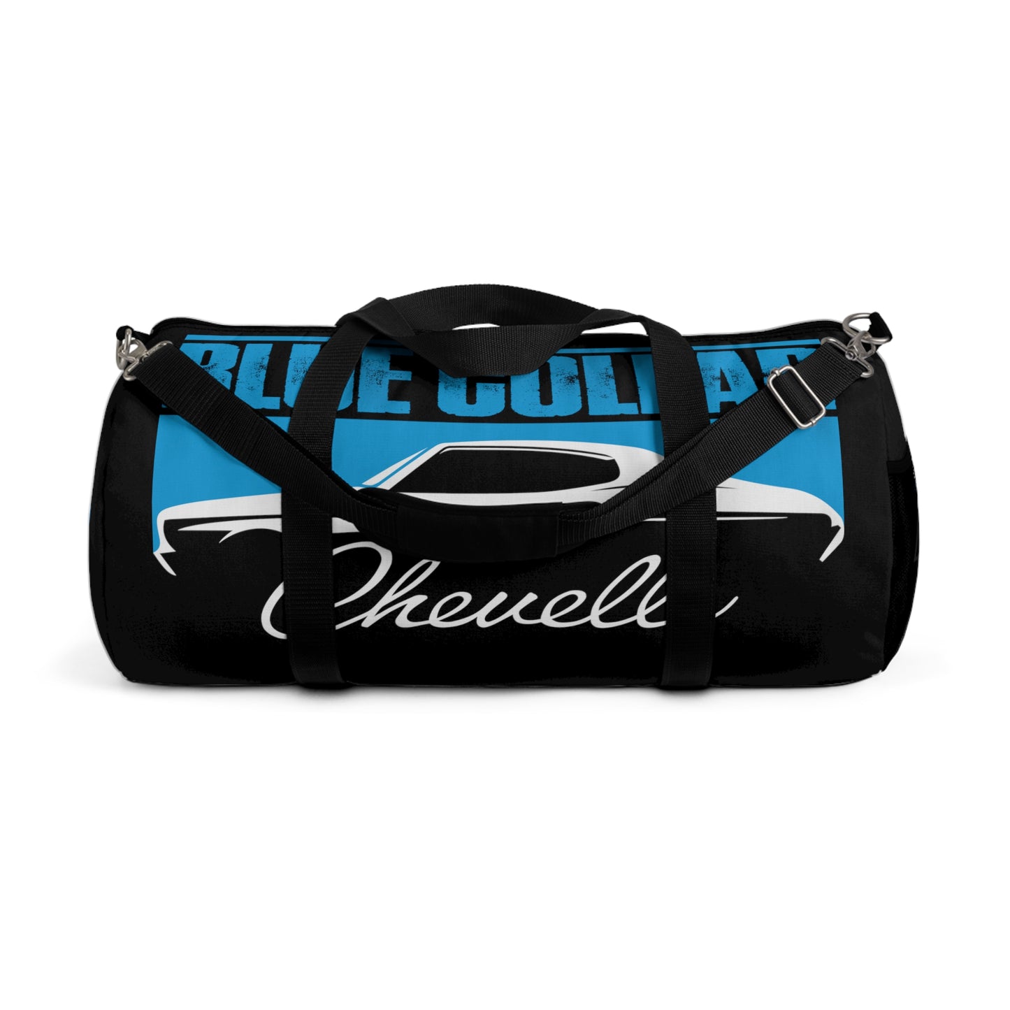 Blue Collar Chevelle Black Duffel Bag