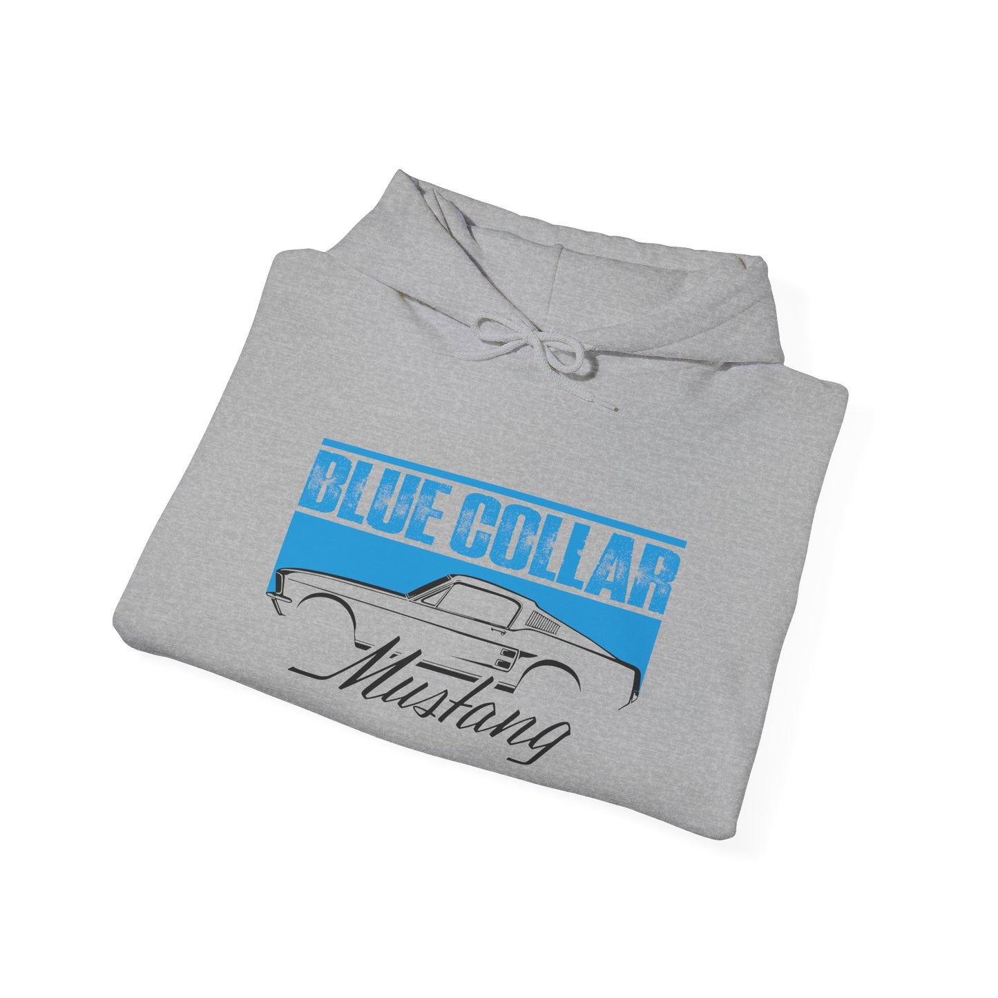 Blue Collar Mustang Hoodie