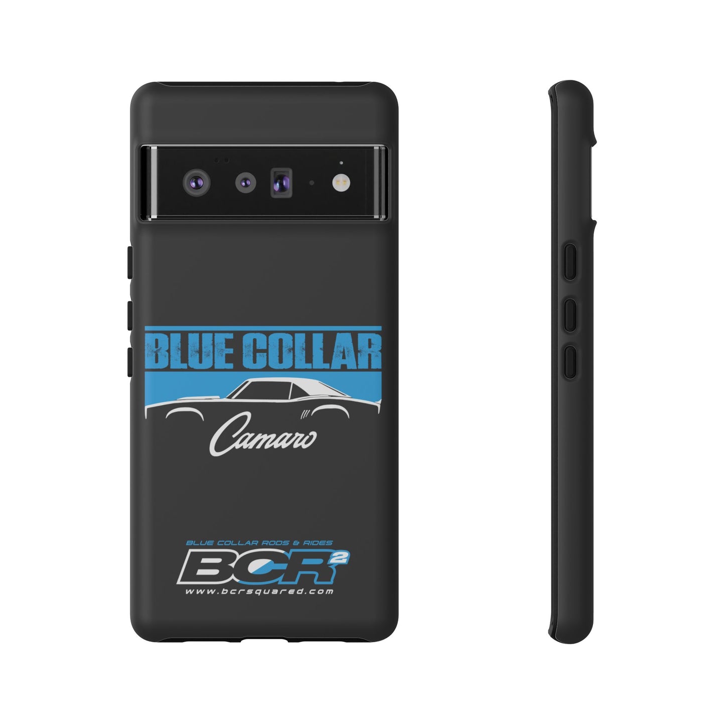 Blue Collar 1st Gen Camaro Black Phone Cases