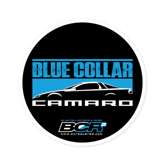 Blue Collar 4th Gen Camaro Sticker