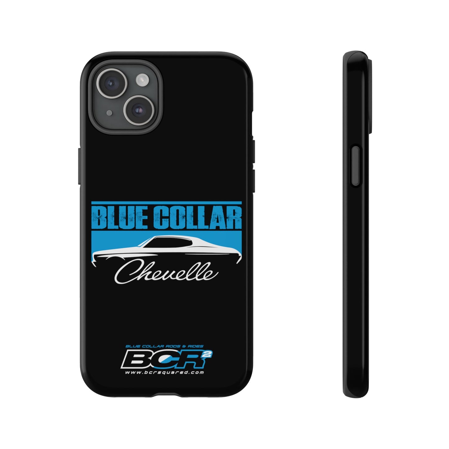 Blue Collar Chevelle Black Phone Case