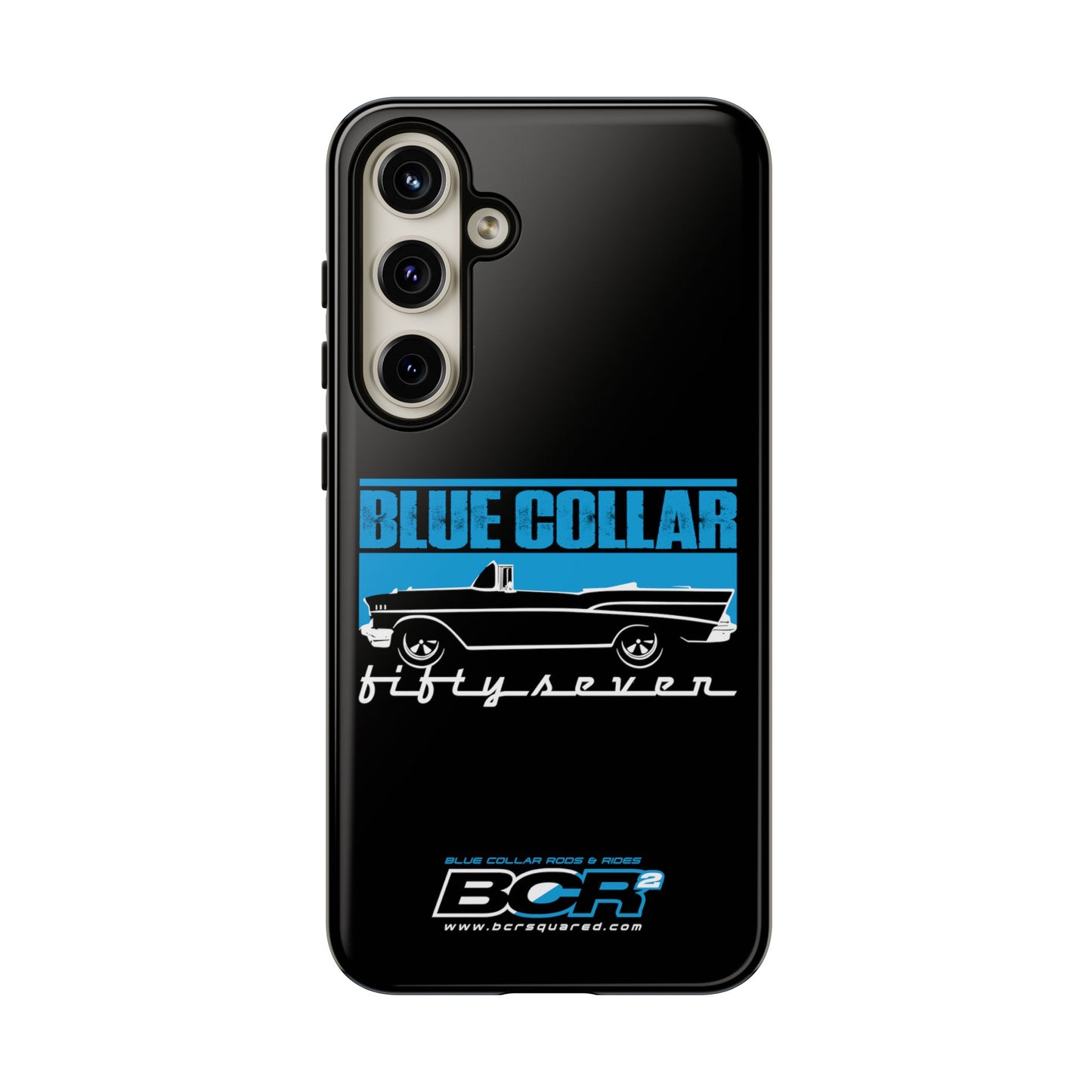 Blue Collar Fifty Seven Black Phone Case