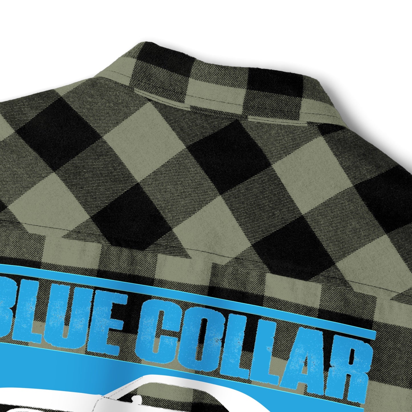 Blue Collar Challenger Unisex Flannel Shirt