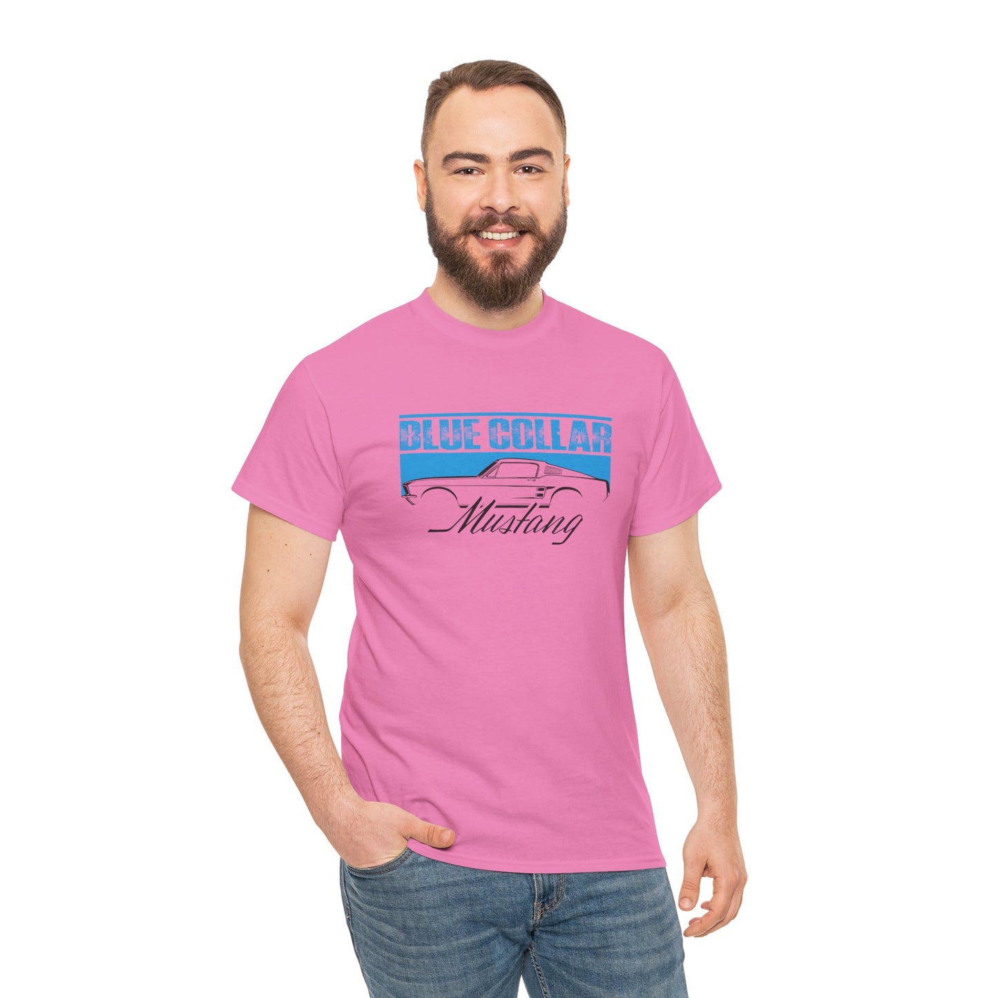 Blue Collar Mustang Tee