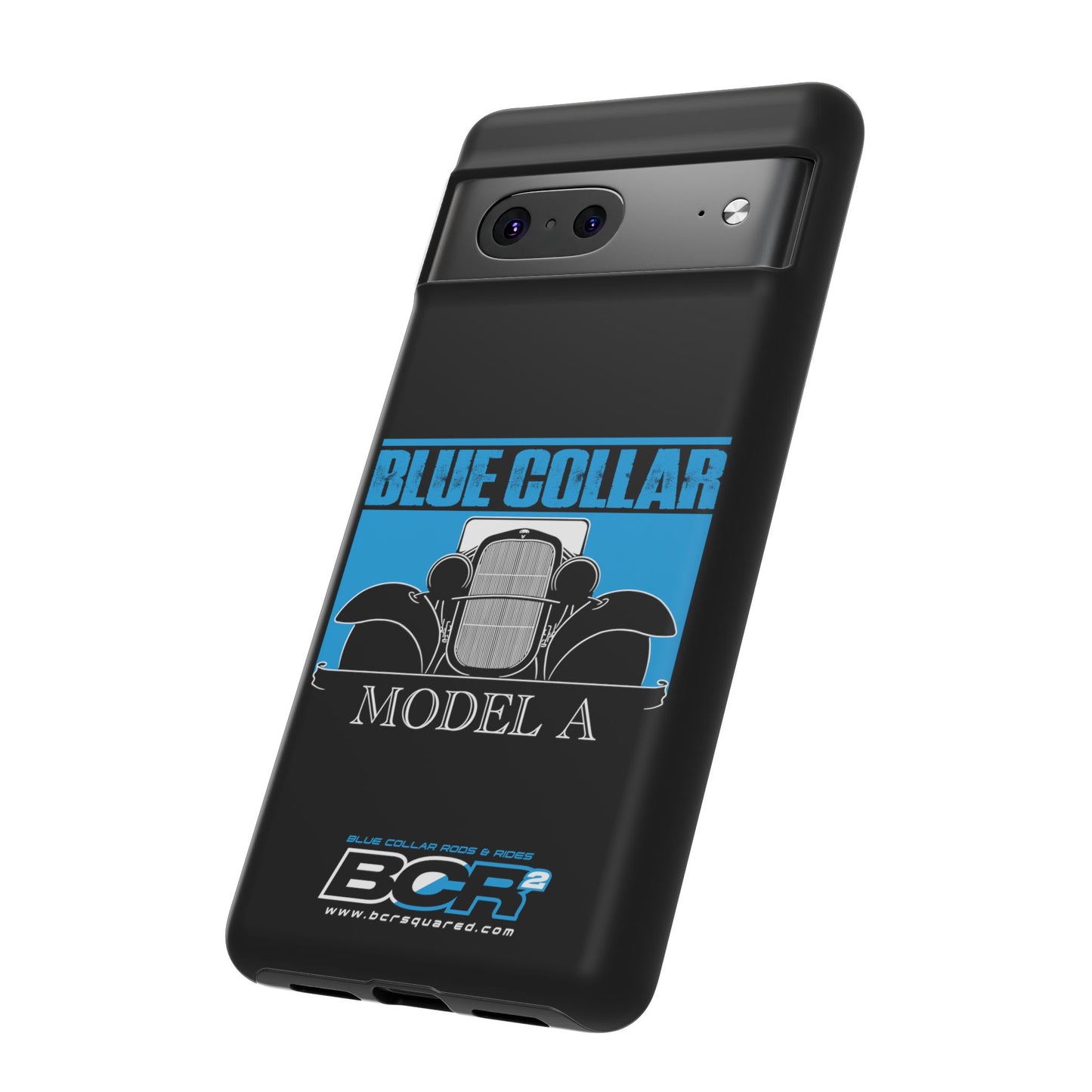 Blue Collar Model A Black Phone Case