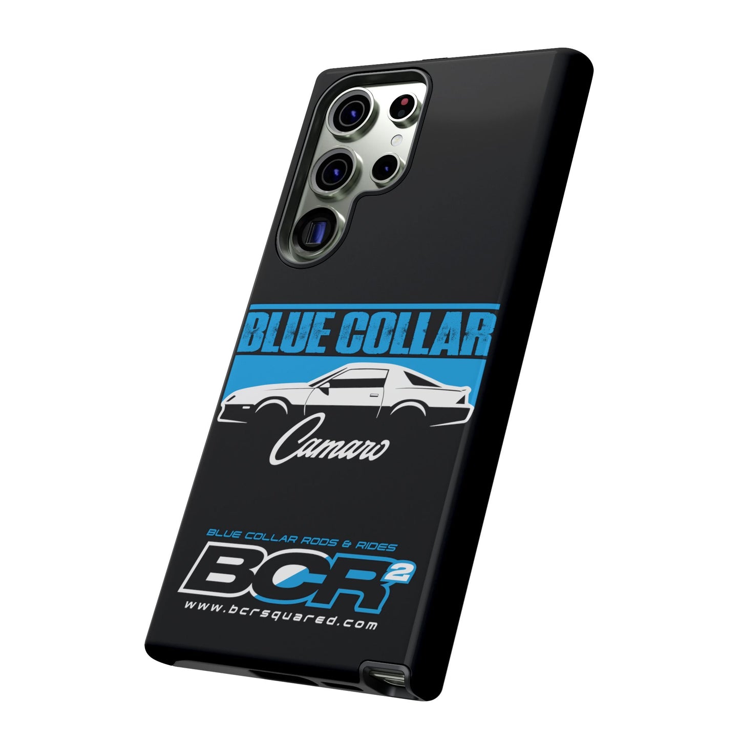 Blue Collar 3rd Gen Camaro Black Phone Cases