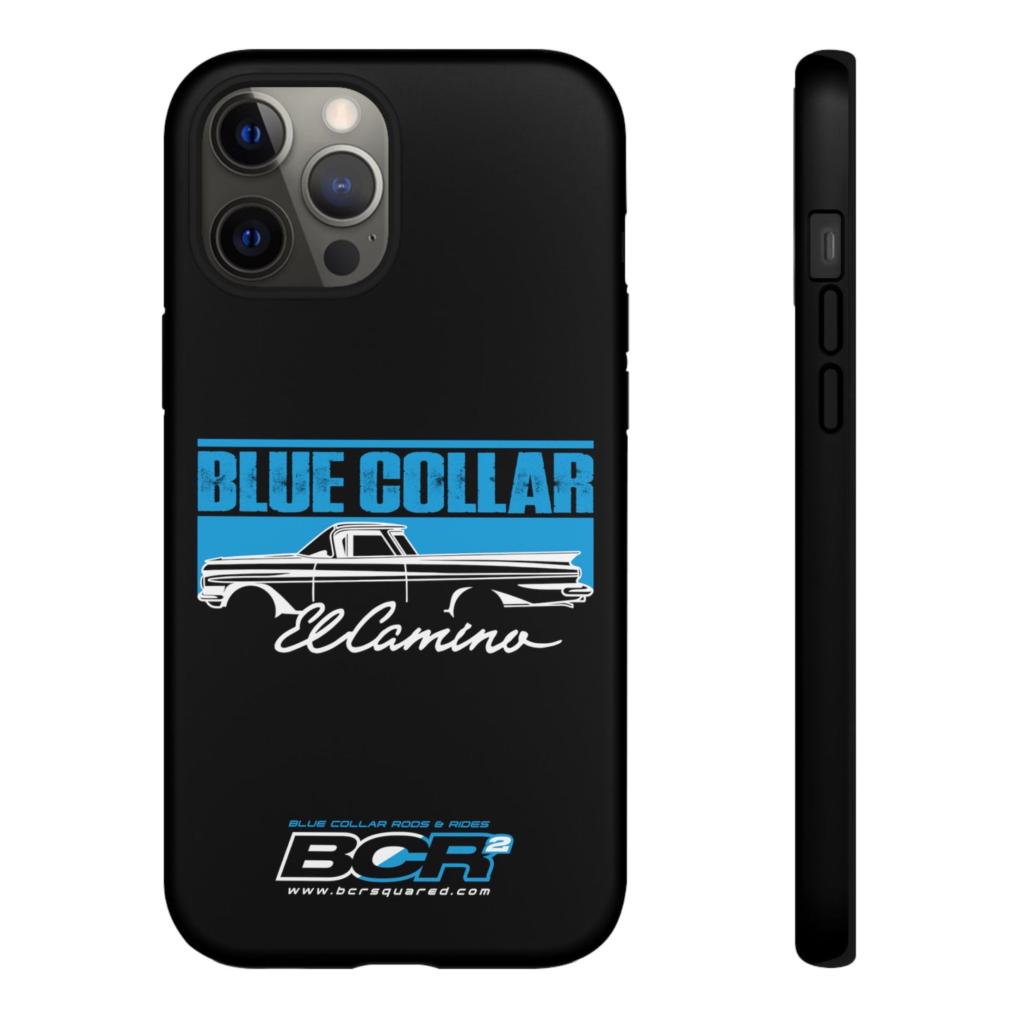 Blue Collar El Camino Black Phone Case