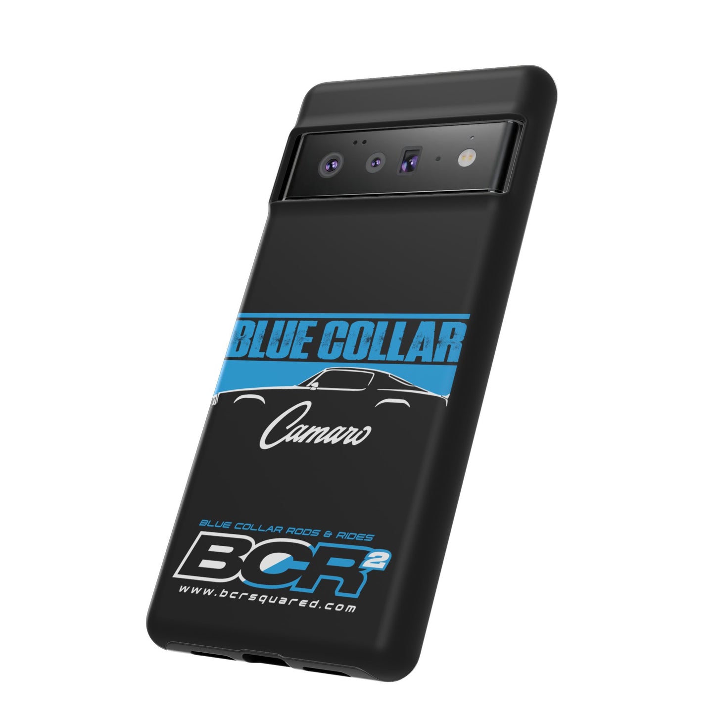 Blue Collar 2nd Gen Camaro Black Phone Cases