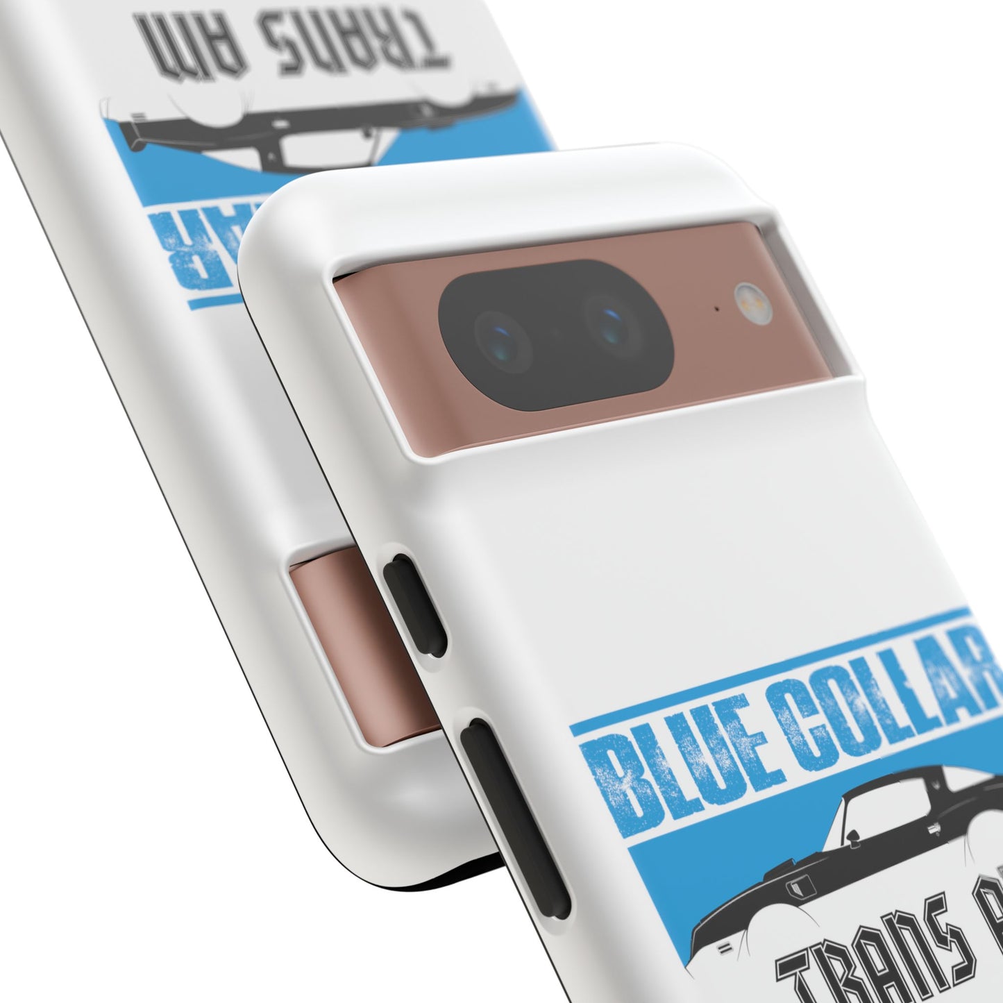 Blue Collar Trans Am White Phone Case