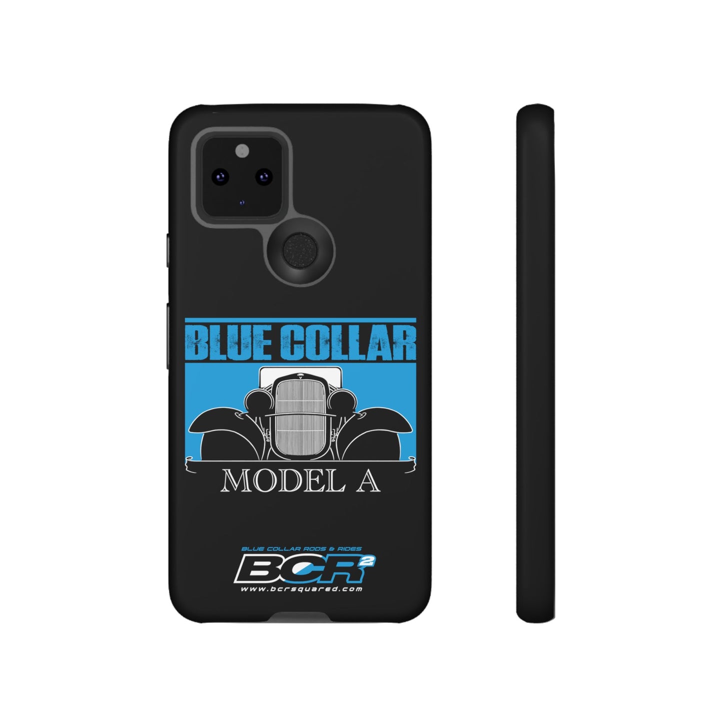 Blue Collar Model A Black Phone Case