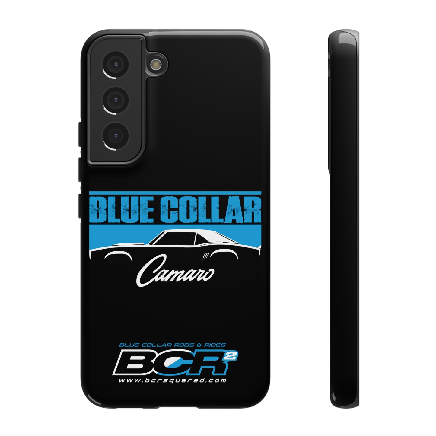 Blue Collar 1st Gen Camaro Black Phone Cases