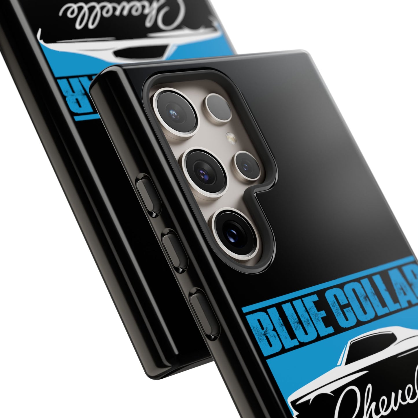 Blue Collar Chevelle Black Phone Case