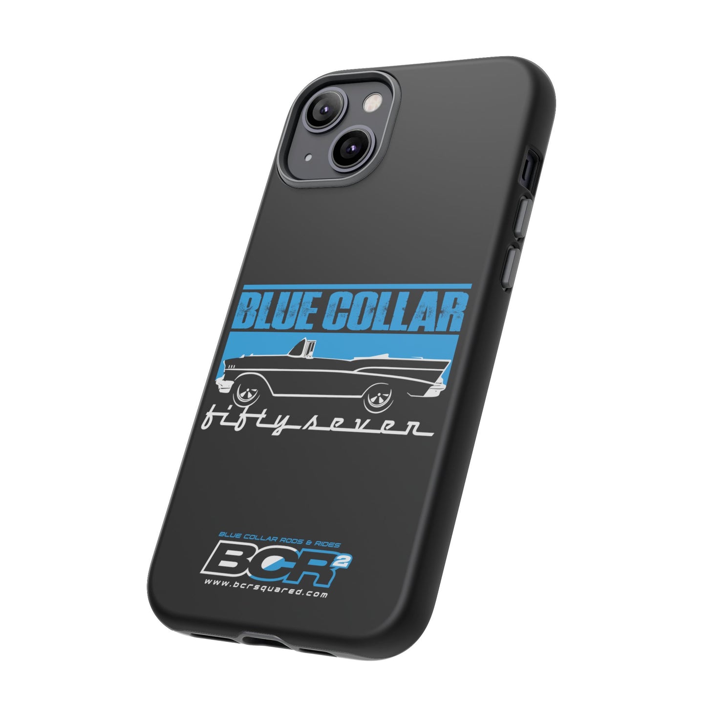 Blue Collar Fifty Seven Black Phone Case