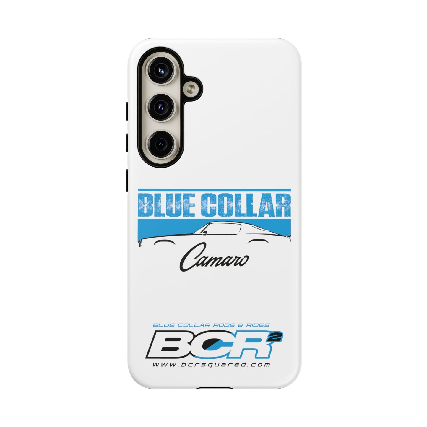 Blue Collar 2nd Gen Camaro Phone Cases