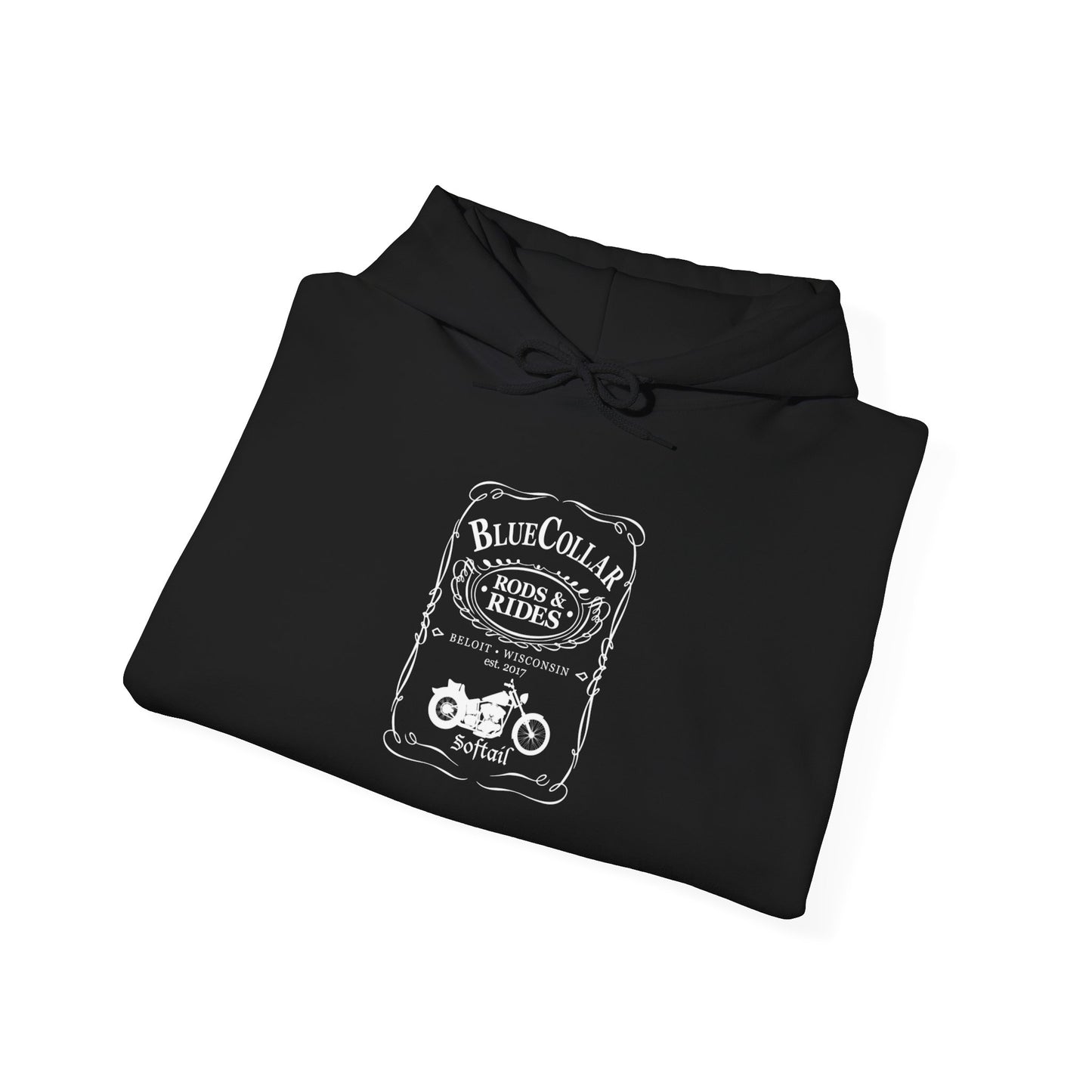 Blue Collar JD Softail Hoodie