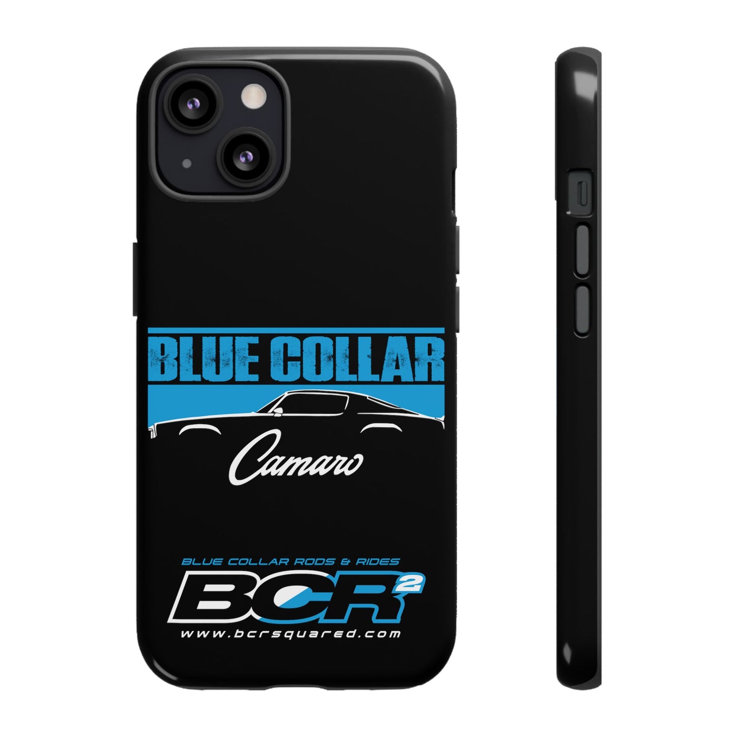 Blue Collar 2nd Gen Camaro Black Phone Cases