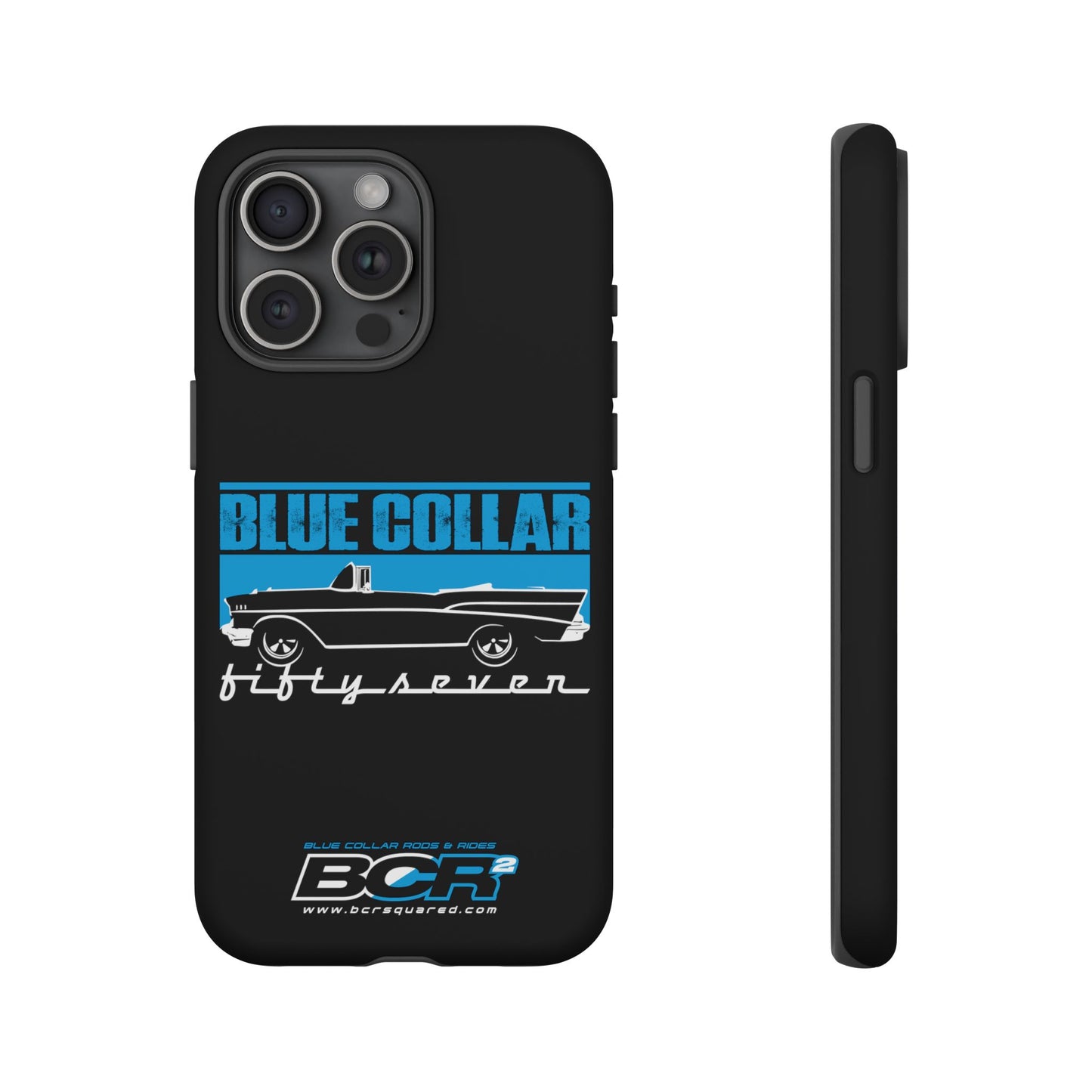 Blue Collar Fifty Seven Black Phone Case