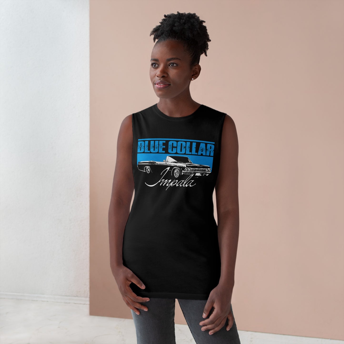 Blue Collar Impala Unisex Sleeveless Tee