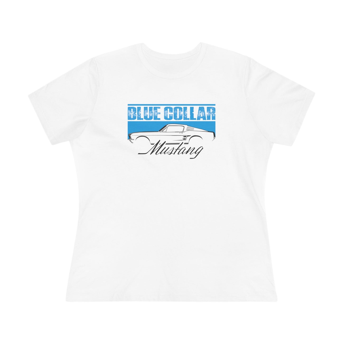 Blue Collar Mustang Women's Tee