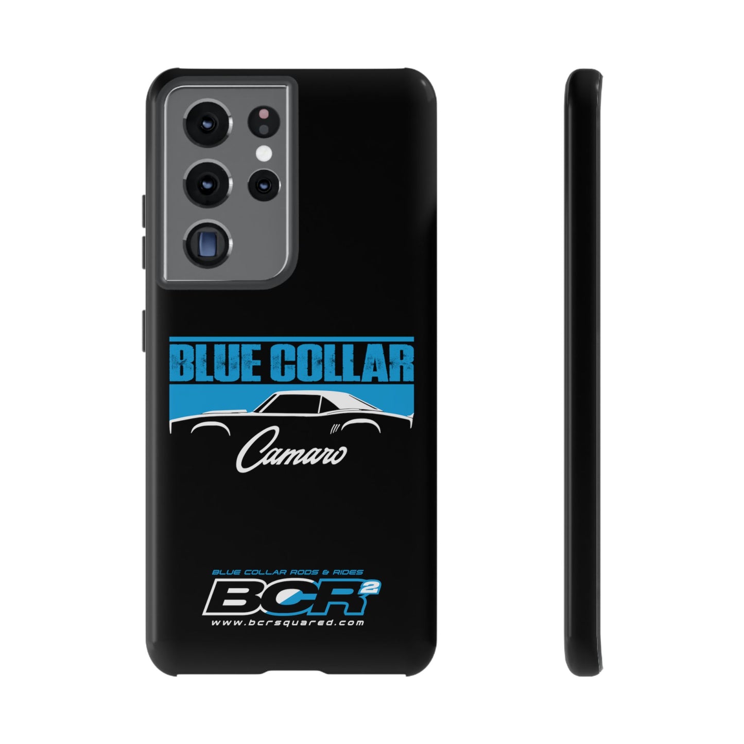 Blue Collar 1st Gen Camaro Black Phone Cases