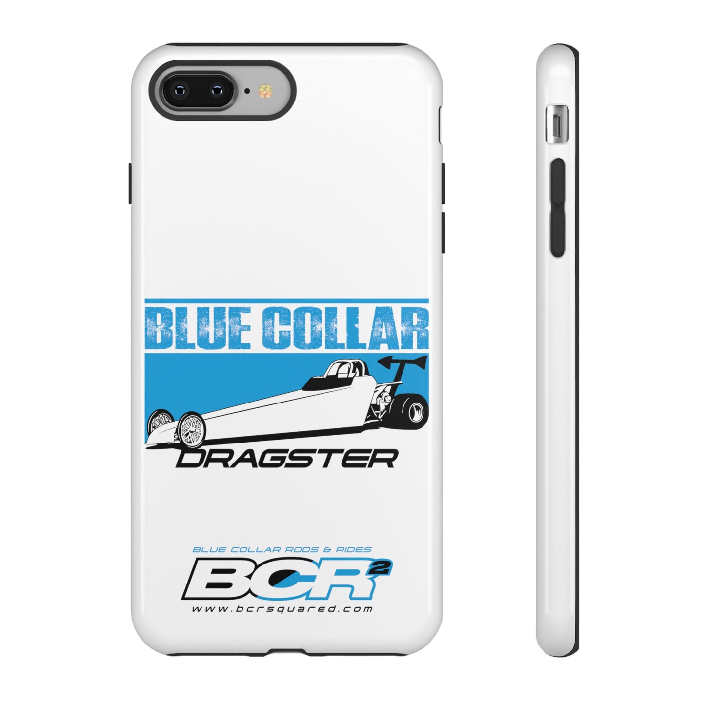 Blue Collar Dragster Phone Cases